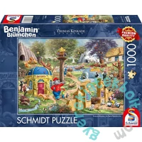 Schmidt 1000 db-os puzzle - Benjamin Blümchen - A day at the Neustadter Zoo, Thomas Kinkade (58423)