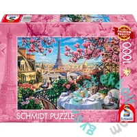 Schmidt 1000 db-os puzzle - Breakfast in Paris (58876)