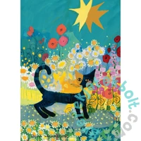 Schmidt 1000 db-os puzzle - Cat in a sea of blossom