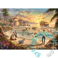 Schmidt 1000 db-os puzzle - Disney - The Little Mermaid Celebration of Love