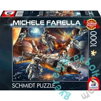 Schmidt 1000 db-os puzzle - Galactic Magic, Weightless in Space, Michele Farella (58538)