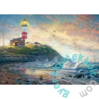 Schmidt 1000 db-os puzzle - Lighthouse of hope, Thomas Kinkade (58797)