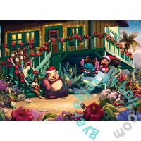 Schmidt 1000 db-os puzzle - Lilo and Stitch Aloha Christmas