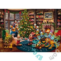Schmidt 1000 db-os puzzle - Mickey and Minnie Trimming the Tree