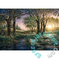 Schmidt 1000 db-os puzzle - Morning Magic by the Pond