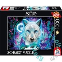 Schmidt 1000 db-os puzzle - Neon Arctic Wolf, Sheena Pike