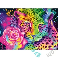 Schmidt 1000 db-os puzzle - Neon Rainbow Leopard, Sheena Pike