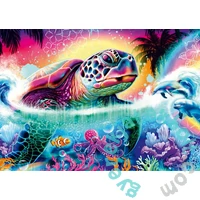 Schmidt 1000 db-os puzzle - Neon turtle