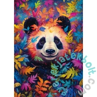 Schmidt 1000 db-os puzzle - Panda in a rainbow-coloured forest (59781)