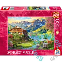 Schmidt 1000 db-os puzzle - Relaxing in the Dolomites (58886)