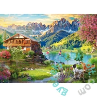 Schmidt 1000 db-os puzzle - Relaxing in the Dolomites (58886)