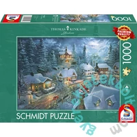 Schmidt 1000 db-os puzzle - Santa Silent Night, Thomas Kinkade (57529)
