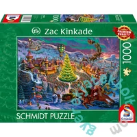 Schmidt 1000 db-os puzzle - Santas North Pole, Zac Kinkade (58609)