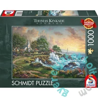 Schmidt 1000 db-os puzzle - Seaside Haven, Thomas Kinkade (58628)