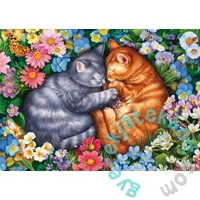 Schmidt 1000 db-os puzzle - Sleeping velvet paws (58875)