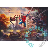 Schmidt 1000 db-os puzzle - Spider-Man and Friends, Thomas Kinkade (59957)