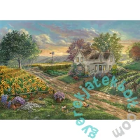 Schmidt 1000 db-os puzzle - Sunflower fields, Thomas Kinkade (58779)