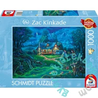 Schmidt 1000 db-os puzzle - The haunted house, Zac Kinkade (58607)