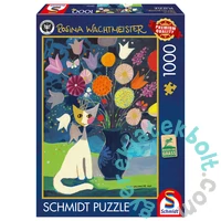 Schmidt 1000 db-os puzzle - White catRosina, Wachtmeister (58656)