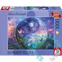 Schmidt 1000 db-os puzzle - Yin and Yang - Fantastic world of insects, Silvia Christoph (58593)