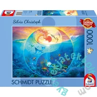 Schmidt 1000 db-os puzzle - Yin and Yang - In the realm of marine animals, Silvia Christoph (58594)