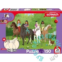 Schmidt 150 db-os Schleich puzzle figurával - Horse club - Trip to the countryside (56464)