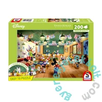 Schmidt 200 db-os puzzle - Mickey and Minnie, Schoolhouse, Thomas Kinkade (56599)