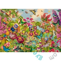 Schmidt 2000 db-os puzzle - Enchanting butterfly garden (59746)