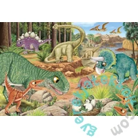 Schmidt 3 x 24 db-os puzzle - Dinosaur fun (56465)