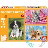 Schmidt 3 x 48 db-os puzzle - My cutest baby animals (56361)