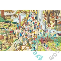 Schmidt 3x48 db puzzle - Fun at the zoo (56582)