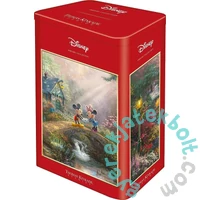 Schmidt 500 db-os puzzle fém dobozban - Mickey and Minnie Sweetheart Bridge