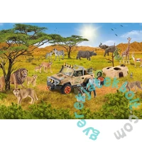 Schmidt 60 db-os Schleich puzzle figurával - In the Savannah(56466)