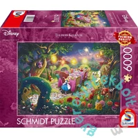 Schmidt 6000 db-os puzzle - Disney - Mad Hatters Tea Party, Thomas Kinkade