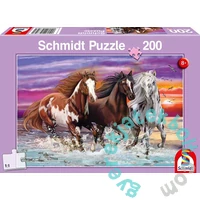 Schmidt 200 db-os puzzle - Trio of wild horses (56356)