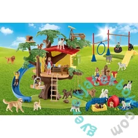 Schmidt 40 db-os Schleich puzzle figurával - Farm World - Happy Dogs (56403)
