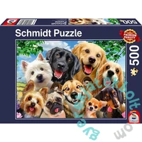 Schmidt 500 db-os puzzle - Dog Selfie (58390)