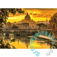 Schmidt 1000 db-os puzzle - Golden light over Rome (58393)