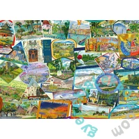Schmidt 1000 db-os puzzle - Travel Stickers (58984)