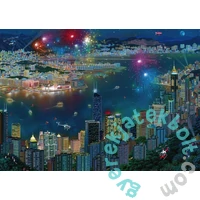 Schmidt 1000 db-os puzzle - Fireworks over Hong Kong (59650)