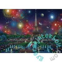 Schmidt 1000 db-os puzzle - Fireworks at the Eiffel Tower (59651)