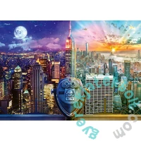 Schmidt 1000 db-os puzzle - Night and Day - New York, Lars Stewart (59905)