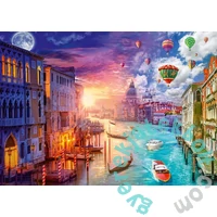 Schmidt 1000 db-os puzzle - Night and Day - Venice, Lars Stewart (59906)