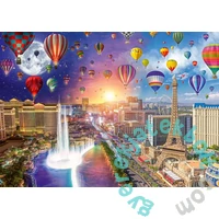 Schmidt 1000 db-os puzzle - Night and Day - Las Vegas, Lars Stewart (59907)