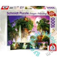 Schmidt 1000 db-os puzzle - Custodians of the forest, Georgia Fellenberg (59912)