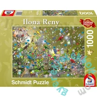 Schmidt 1000 db-os puzzle - In The Jungle of Parrots, Ilona Reny (59948)