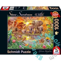 Schmidt 1000 db-os puzzle - African Wildlife (59982)