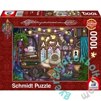 Schmidt 1000 db-os puzzle - Afternoon Tea with Cats, Brigid Ashwood (59990)