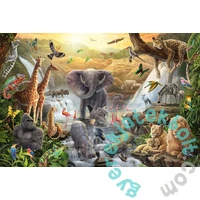 Schmidt 60 db-os puzzle - Animals in Africa (56454)