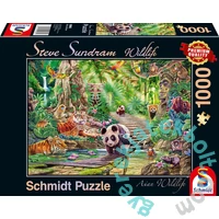 Schmidt 1000 db-os puzzle - Asian Wildlife (59962)